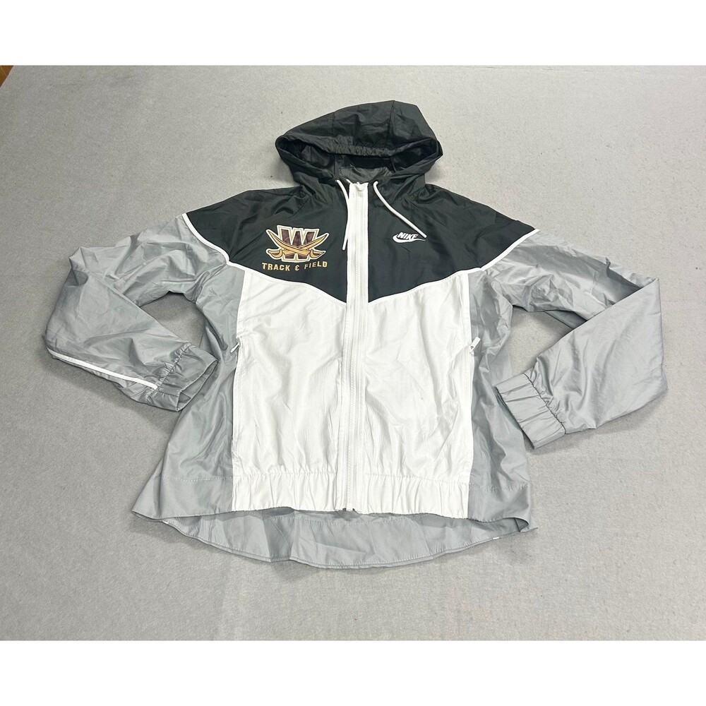 Nike Sportswear Jacket Womens multi Windrunner Full Zip Hooded 898725-061 Small